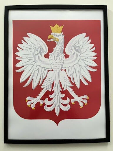 Godło Polski w ramce a4 Godło Polski w ramce a4
